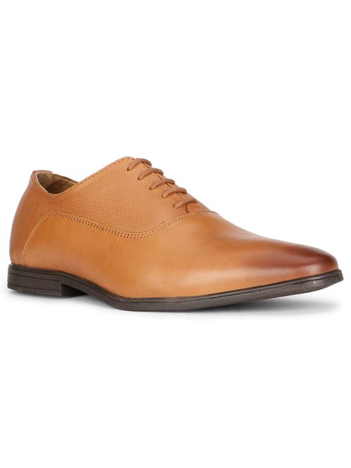 Hush Puppies Men Tan Lace-Ups Formal Shoes