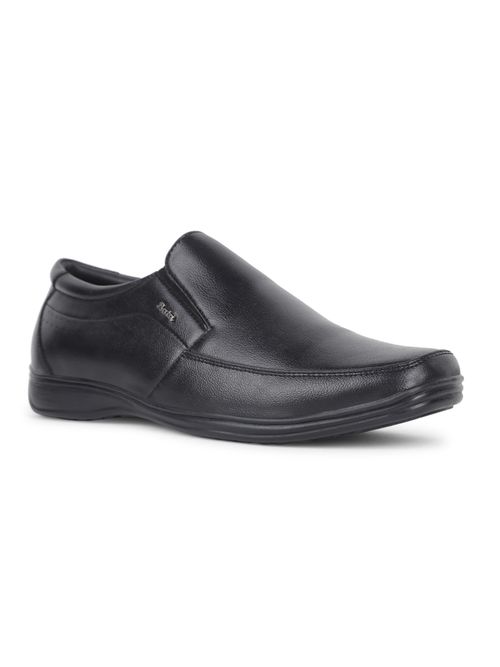 Buy Bata Men Black Slip-On Formal Shoes Online