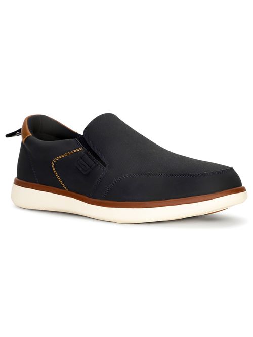 Bata Comfit Men Black Slip-On Sneakers