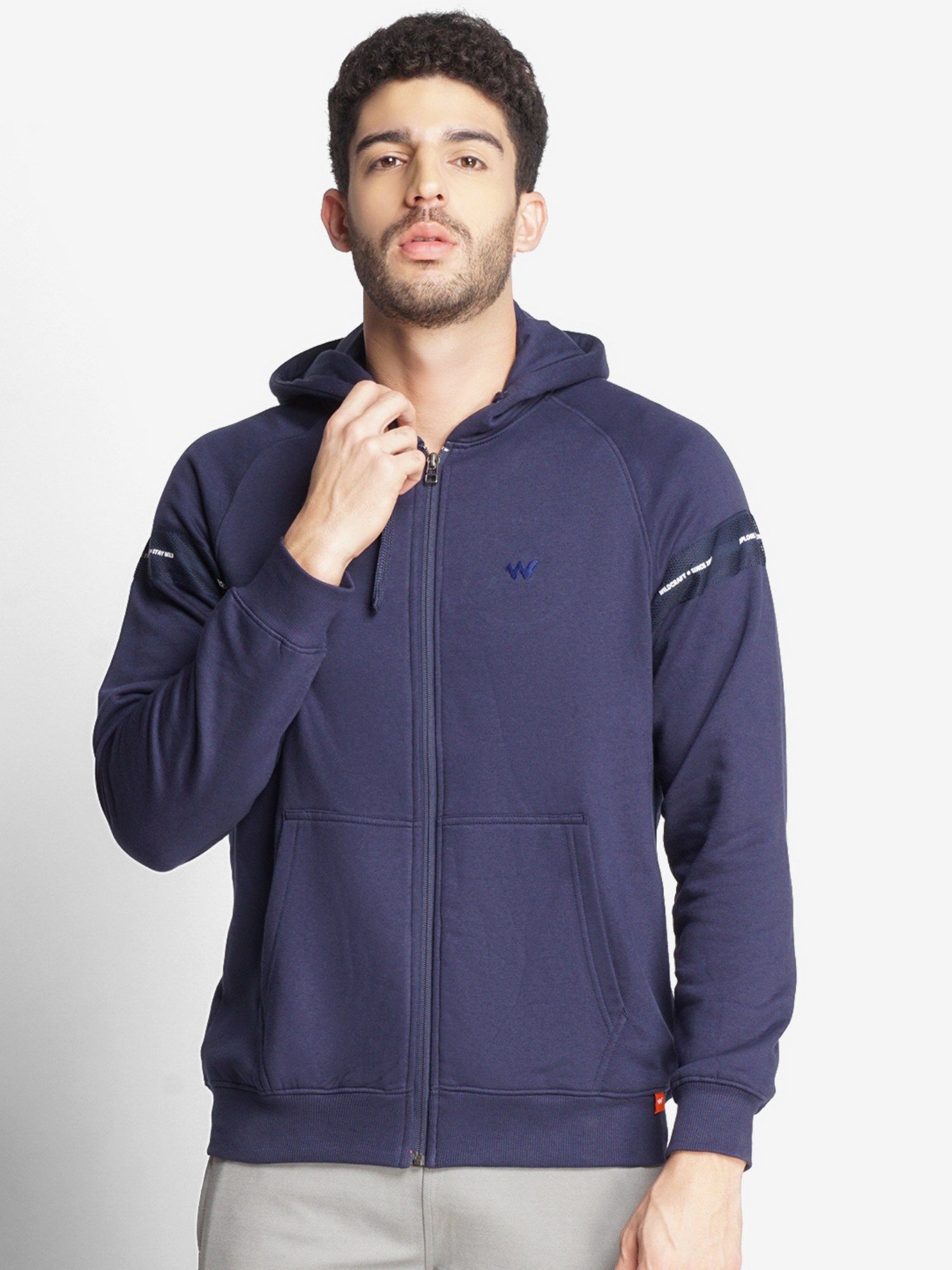 Buy Wildcraft Men Navy Blue Sweatshirt Online
