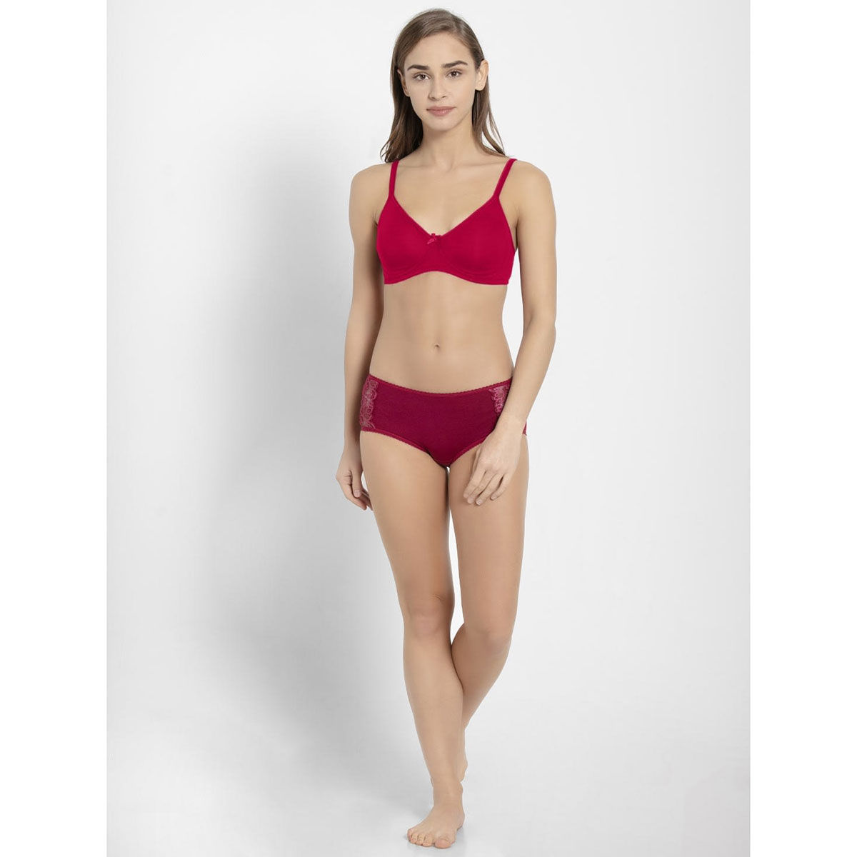 Jockey Sangria Red Seamless Shaper Bra Style Number 1722 Buy