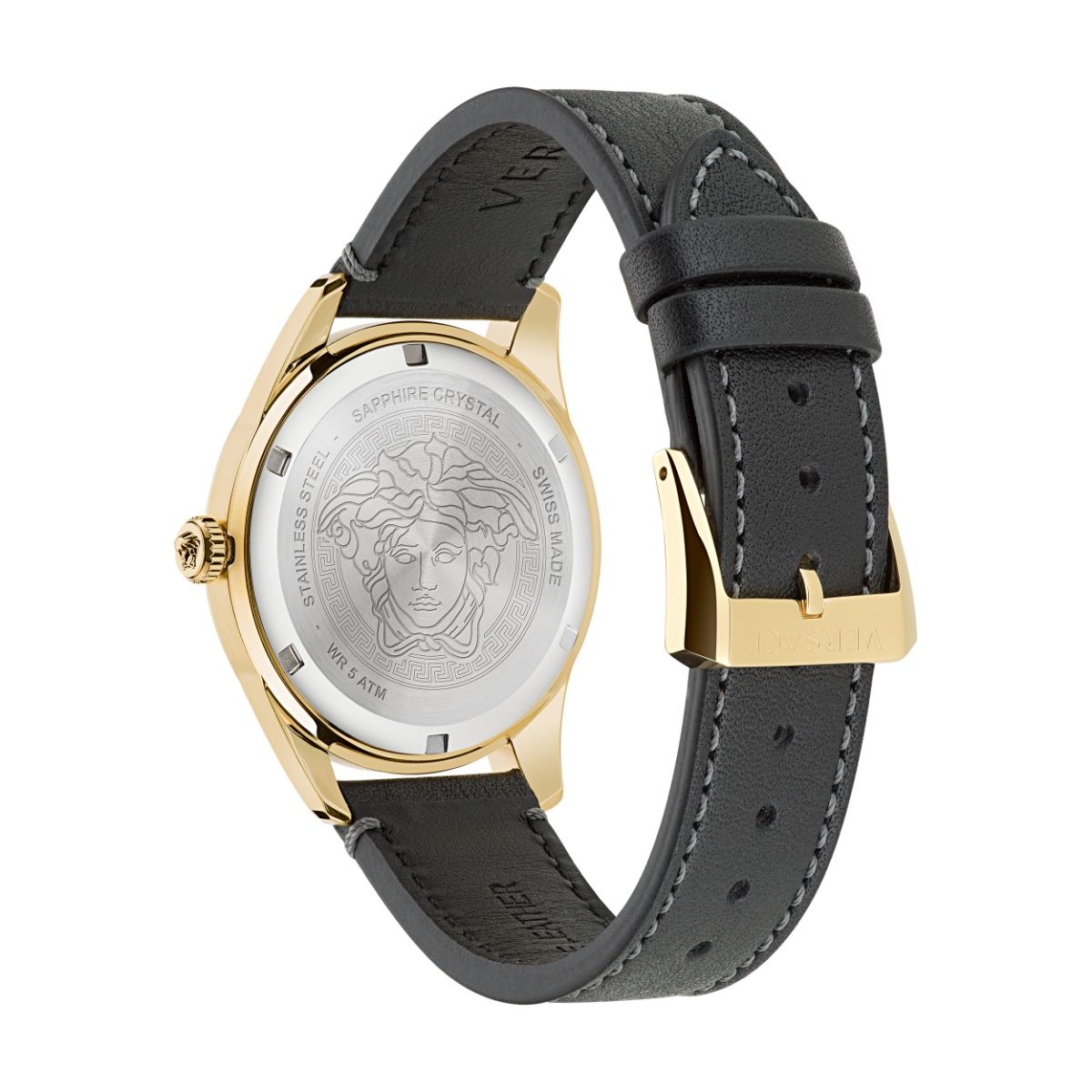 Buy Versace Analog Black Dial Men Watch Ve3K00222 Online