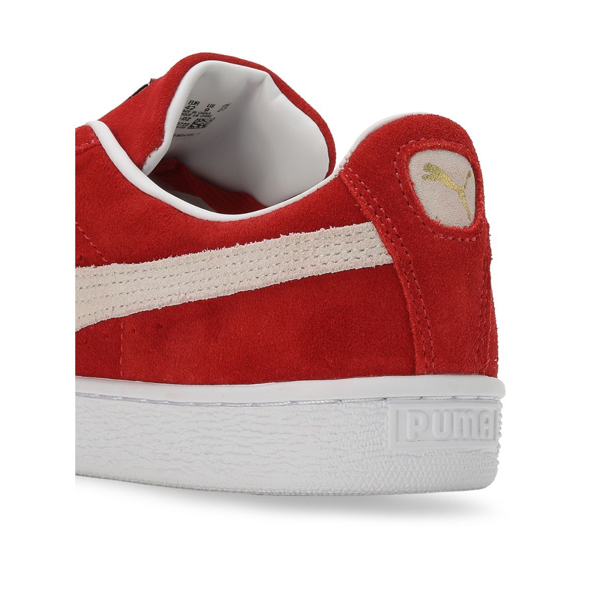 All red puma suede cheap for sale