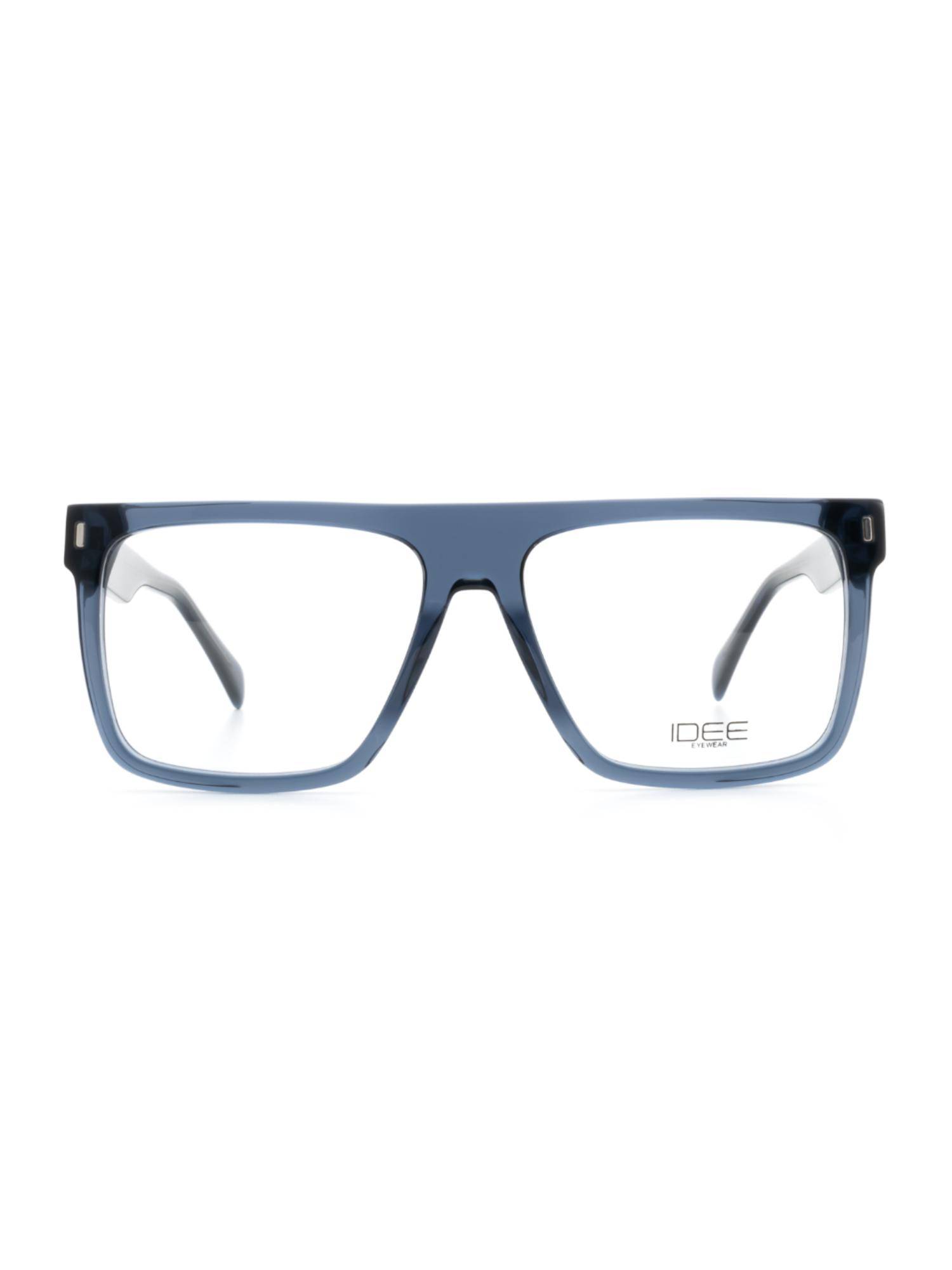 IDEE 100% Uv Protected Polarized Clip-On Blue Frames for Men -Id2259C2Fr (56)