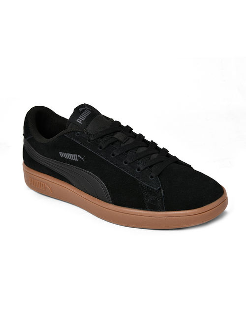 Black and brown puma shoes clearance