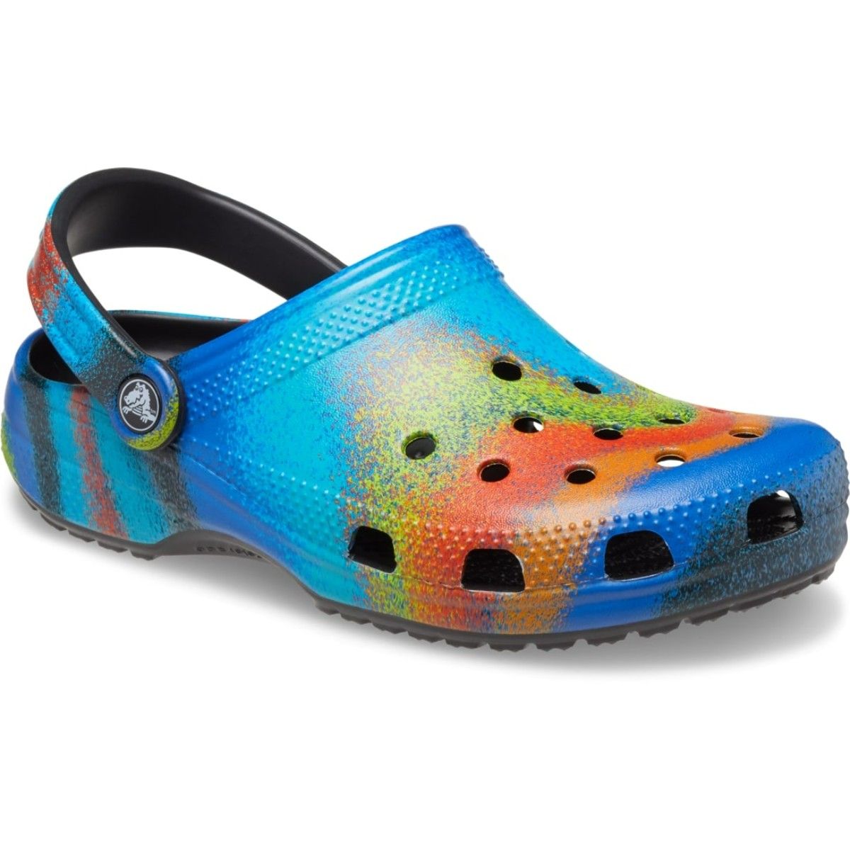 Multi colored crocs shoes on sale