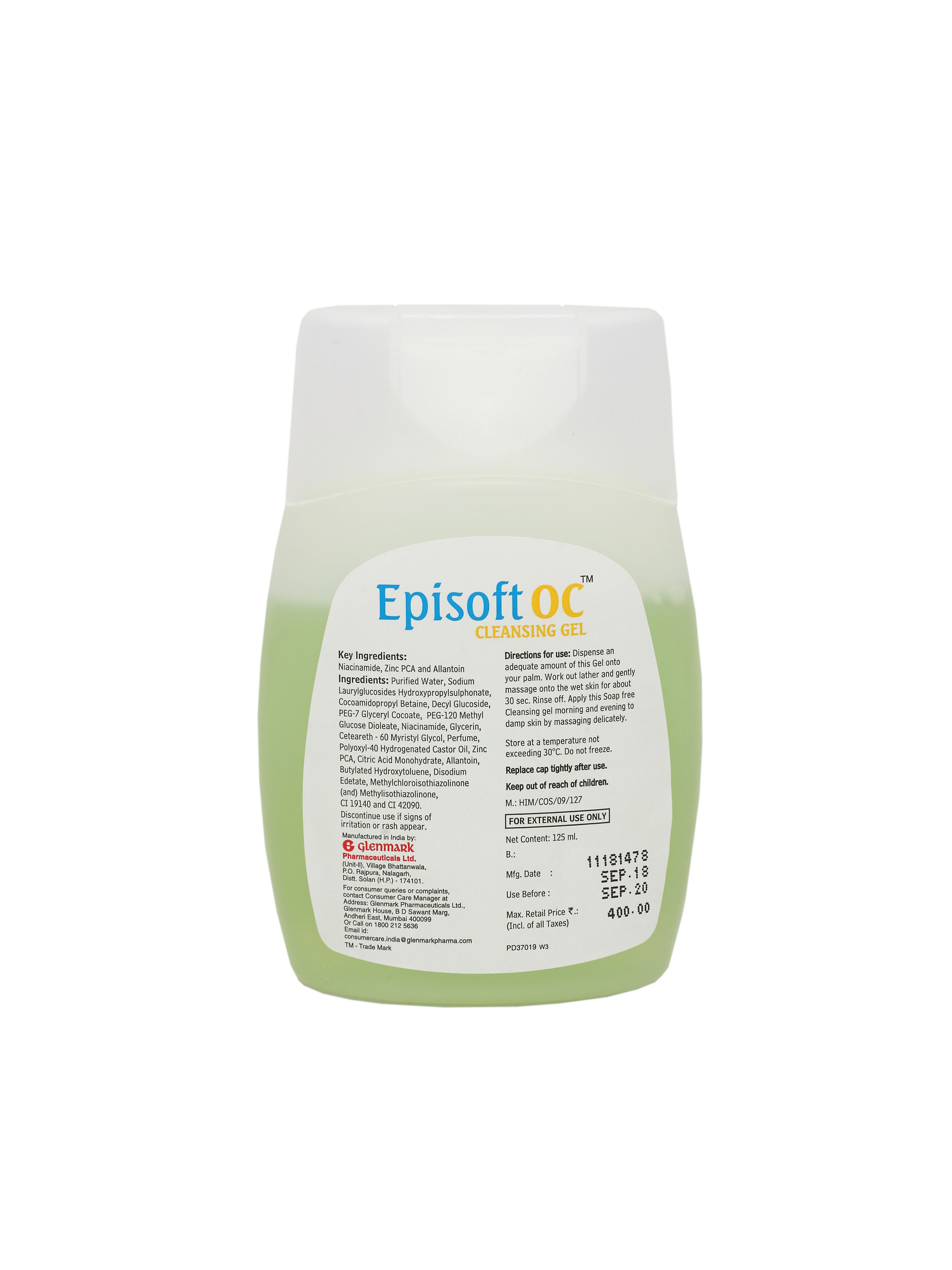 episoft gentle cleanser
