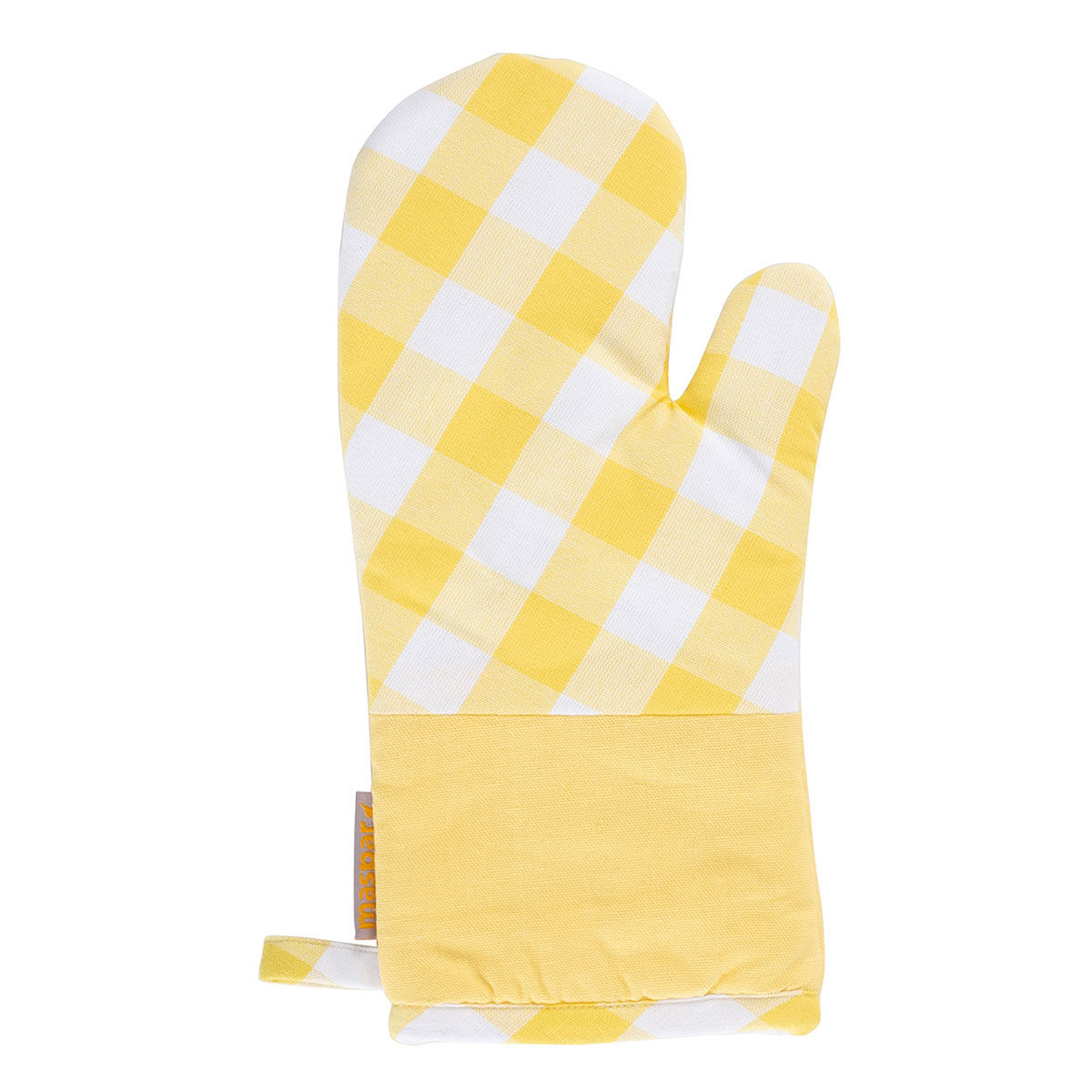 Maspar Daisy Yellow and White Woven Oven Mitt (Set of 2) Buy Maspar