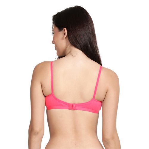 Buy Shyaway Shyle Non Padded Seamed Everyday Bra Multicolour (Pack of 5)  online
