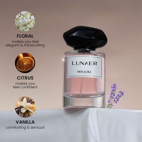 Buy Lunaer Her Aura Floral Perfume With Lavender, Jasmine - Main Image