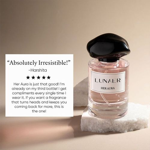 Lunaer Her Aura Floral Perfume With Lavender, Jasmine Vanilla Notes For  Women