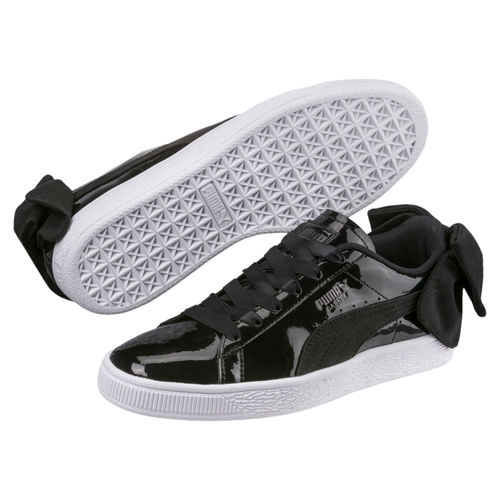 Buy Puma Basket Bow Sb Women's Black Sneakers Online