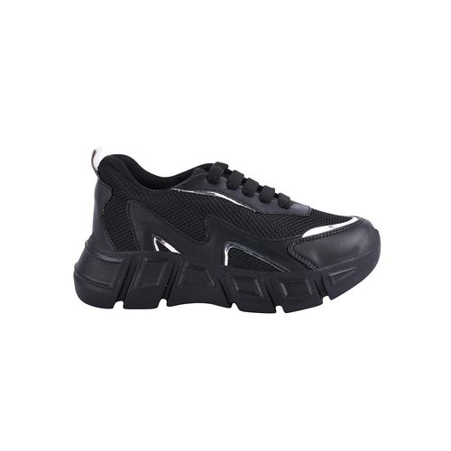 Buy Shoetopia Women Black Running Non-marking Shoes Online