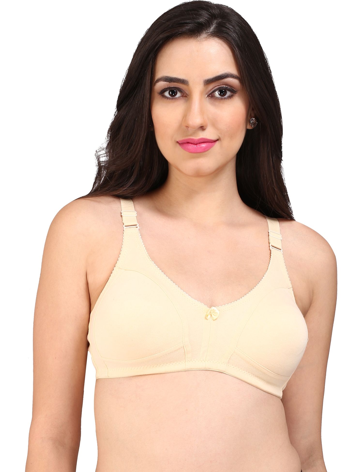 Buy Bralux Women's Dilman Black Color Non-padded Non-wired Regular Cotton  Bra Cup Size B (black_38b) Online at Low Prices in India 