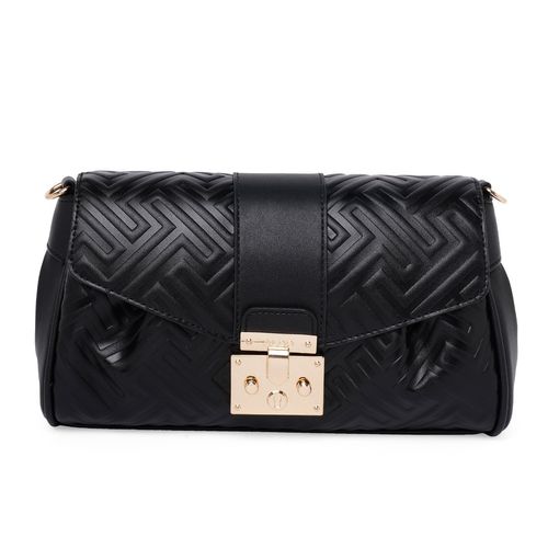 Aldo Solid Black Shoulder Bag (Black) At Nykaa, Best Beauty Products Online