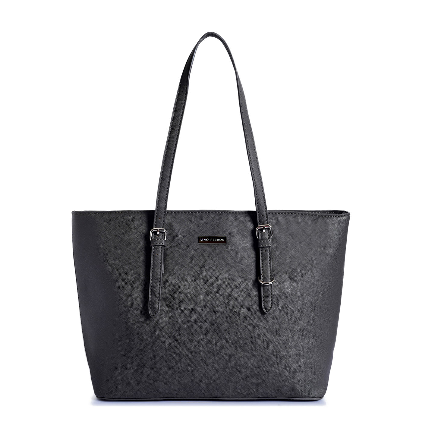 lino perros grey handbag