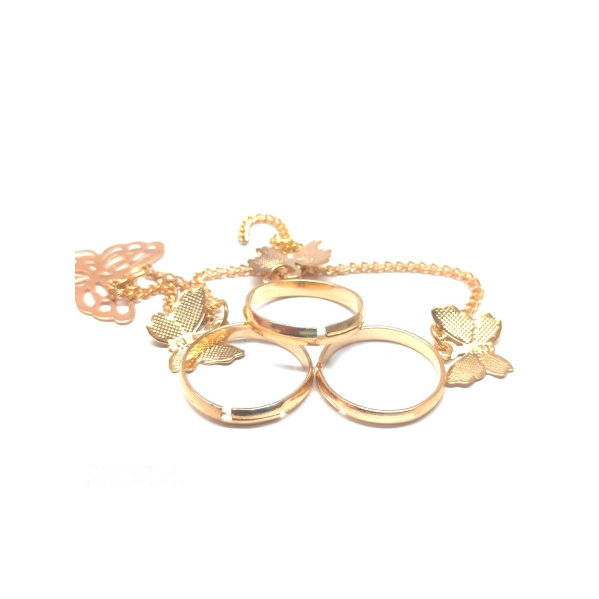 A2 Fashion Gotapatti Adjustable Size Ring (Set Of 12 Rings) Haldi Mehn –  A2fashionstores