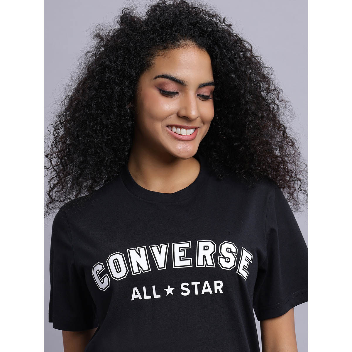 Buy Converse Unisex Black Go To All Star Standard Fit T Shirt Online