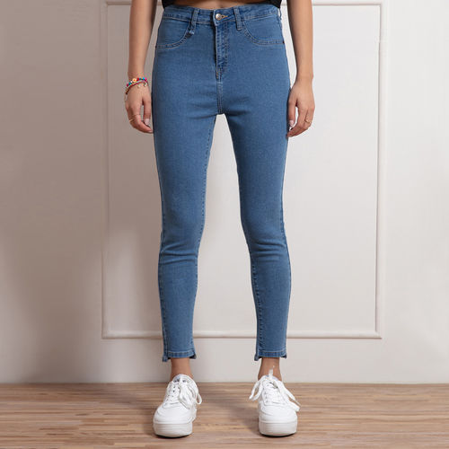 Twenty Dresses by Nykaa Fashion Blue Check Out My Style Denims: Buy Twenty  Dresses by Nykaa Fashion Blue Check Out My Style Denims Online at Best  Price in India | Nykaa