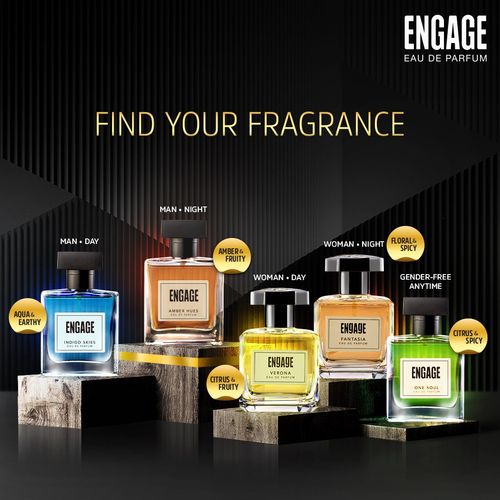 Buy Engage Amber Hues Perfume For Men Online