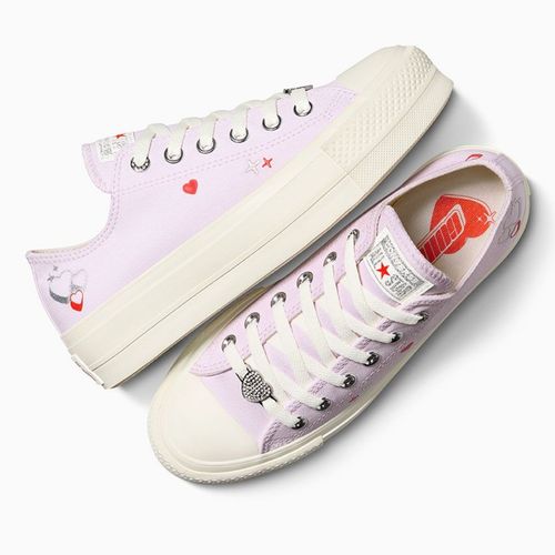 Low Top With Love Converse Platform Converse Women Chuck Taylor