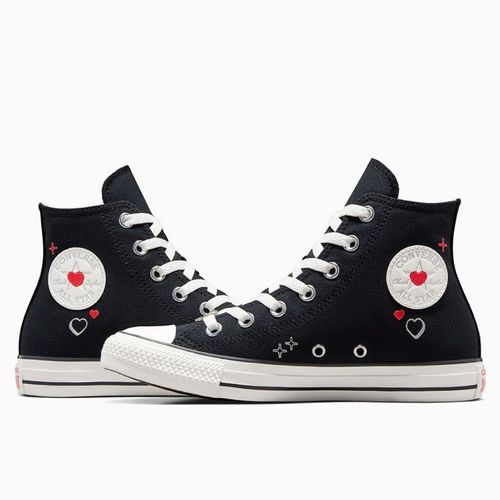 Converse Women Chuck Taylor All Star Y2K Heart High Top Sneakers (UK
