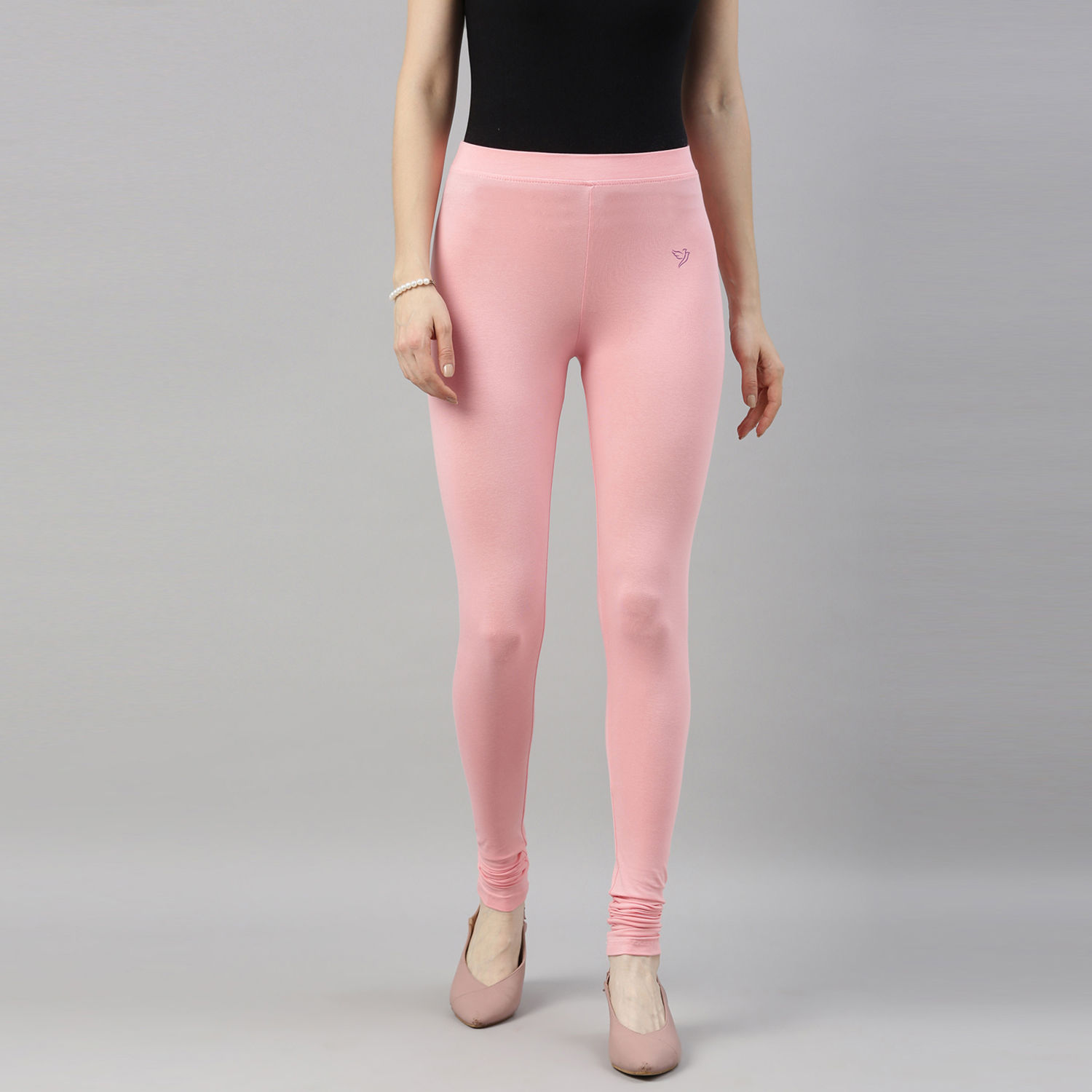 Buy Twin Birds Womens Stretchable Nylon Elastane Fabric Ankle Length  Shimmer Leggings with Shawl combo Online at Best Prices in India - JioMart.