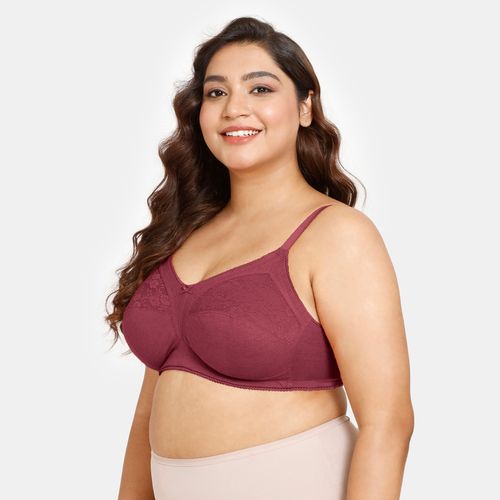 Buy Zivame Rosaline Everyday Non-Wired Full Coverage Super Support