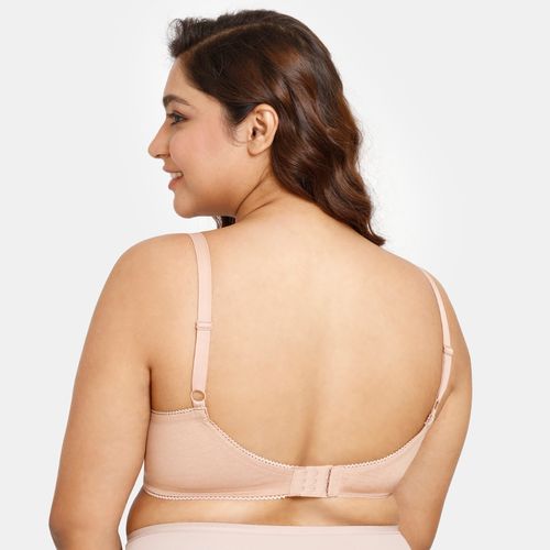 Buy Zivame Double Layered Non Wired Full Coverage Super Support