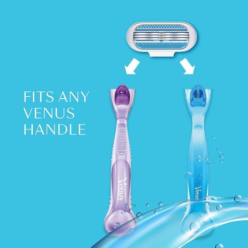 Gillette Venus Smooth Women Hair Removal Razor Blades Aloe Vera Glidestrip  - 4 Pieces: Buy Gillette Venus Smooth Women Hair Removal Razor Blades Aloe  Vera Glidestrip - 4 Pieces Online at Best