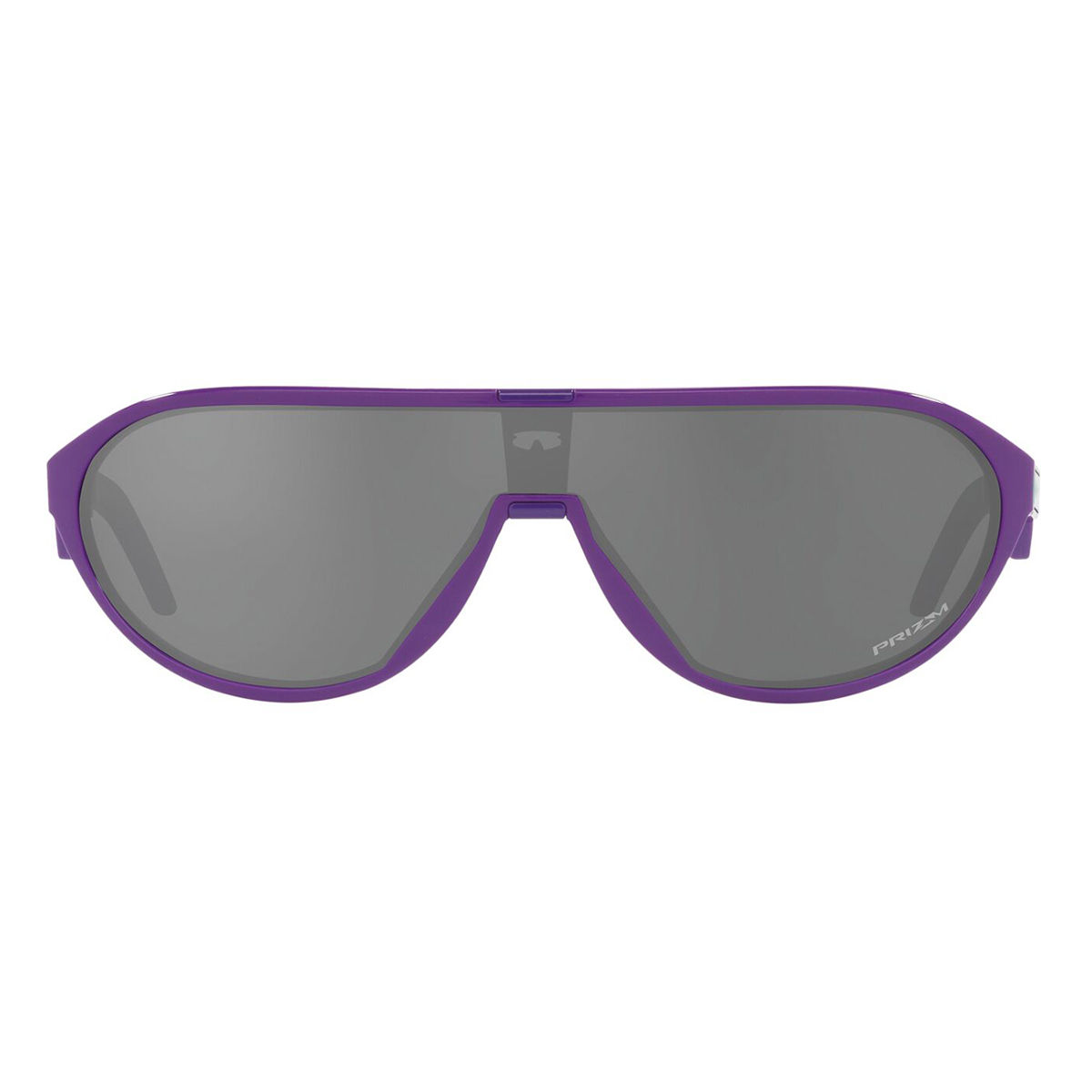 Oakley Hydra visor festival sunglasses with reflective purple lens in black  | ASOS