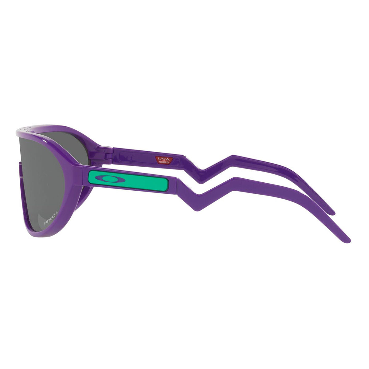 Oakley Frogskins Sports Sunglasses (Frame: Matte Black, Lens: Prizm Violet,  Code: 9013H6)