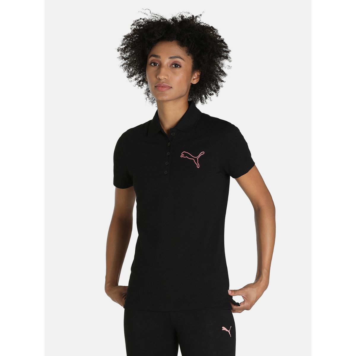 black polo shirt ladies