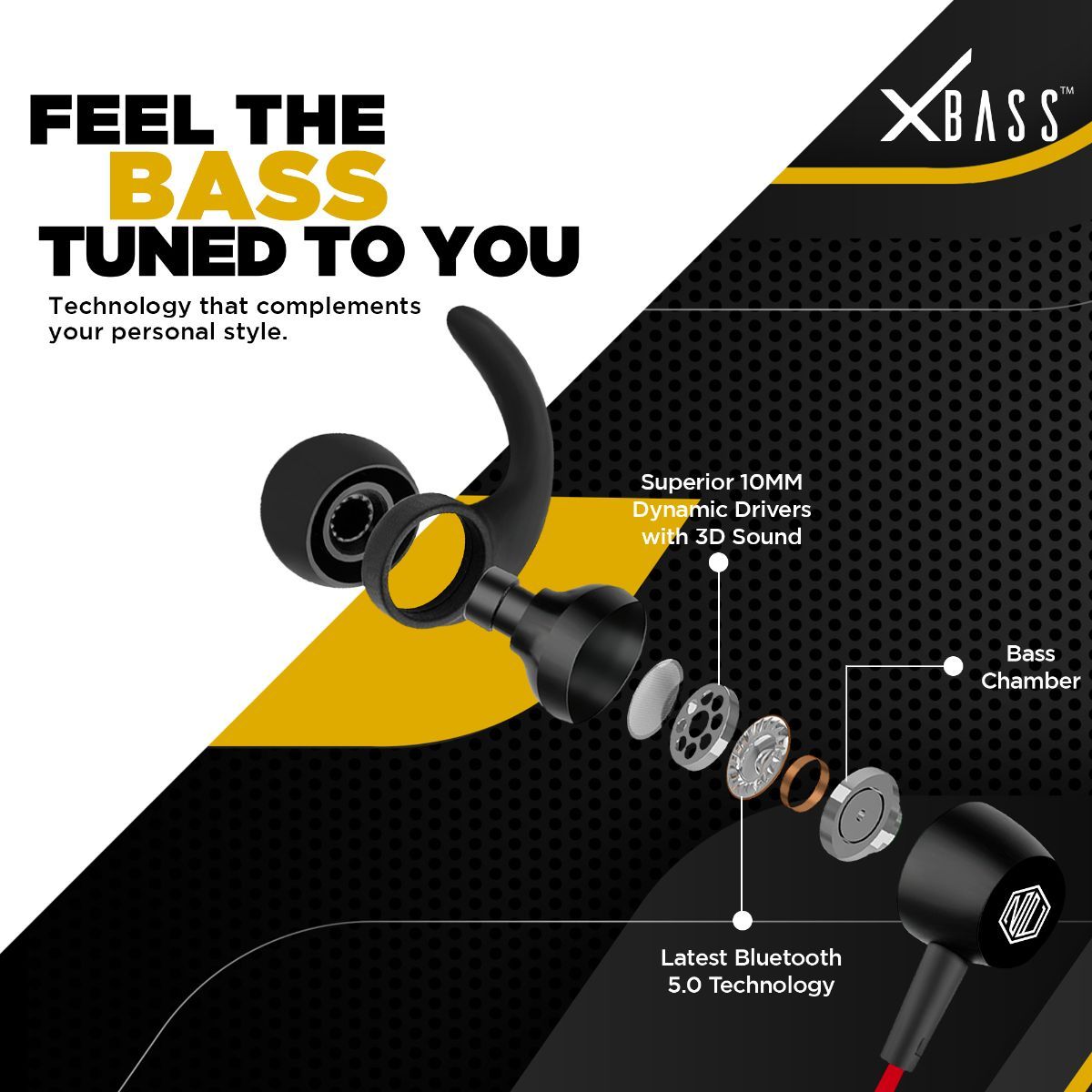 Nu Republic Cosmo X5 Longplay In-ear 