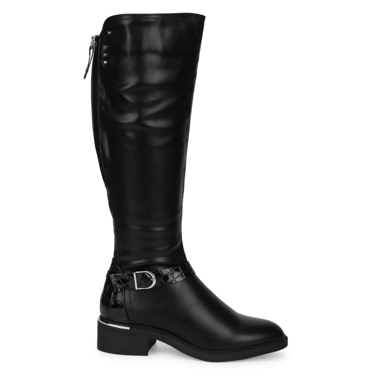 Truffle Collection Black Animal Print Boots Buy Truffle Collection