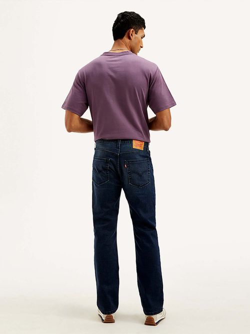 Buy Levi's Men's 527 Slim Bootcut Fit Dark Blue Jeans Online