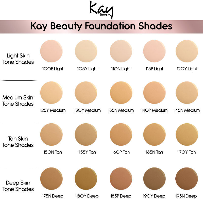 Foundation shades clearance