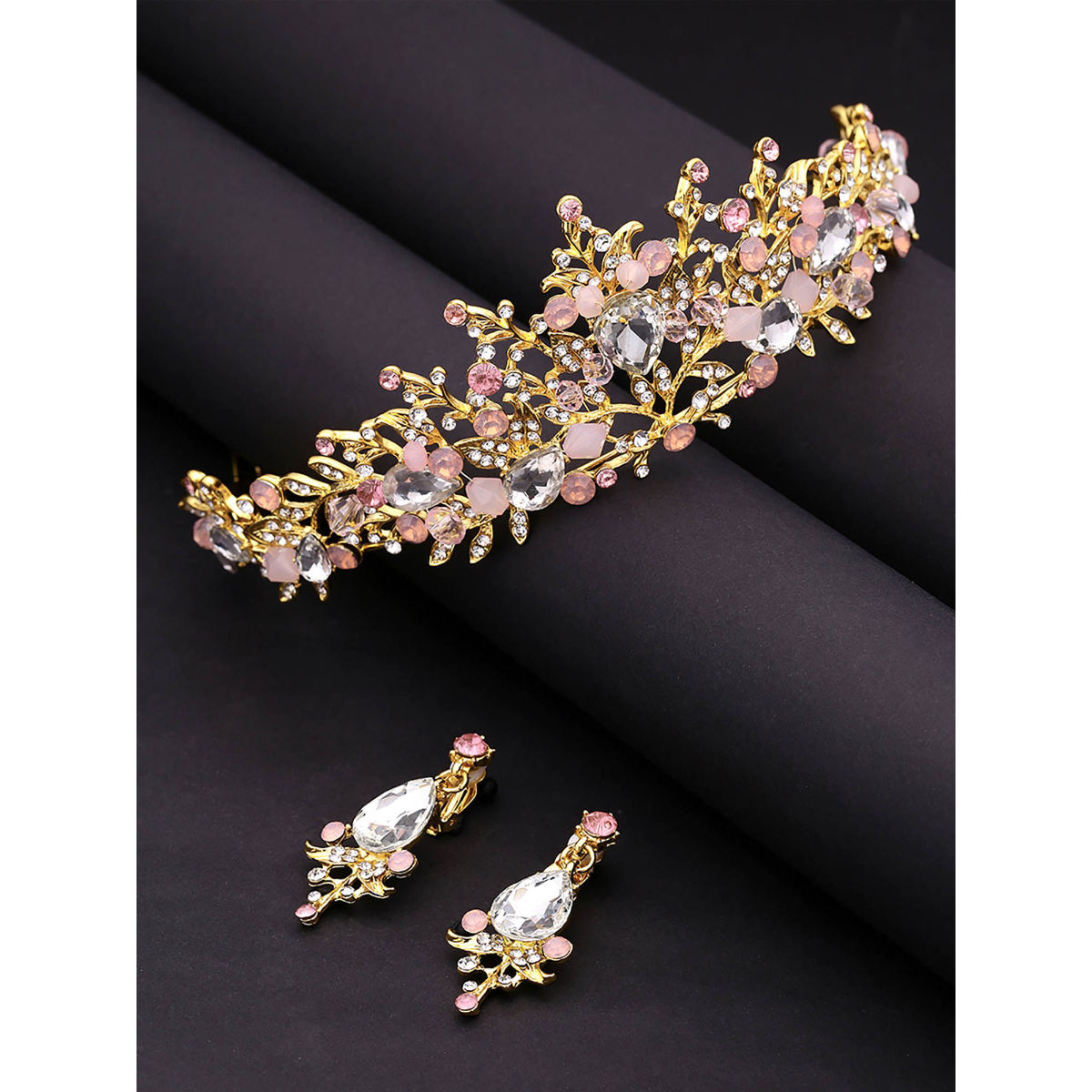Yellow gold tiara store