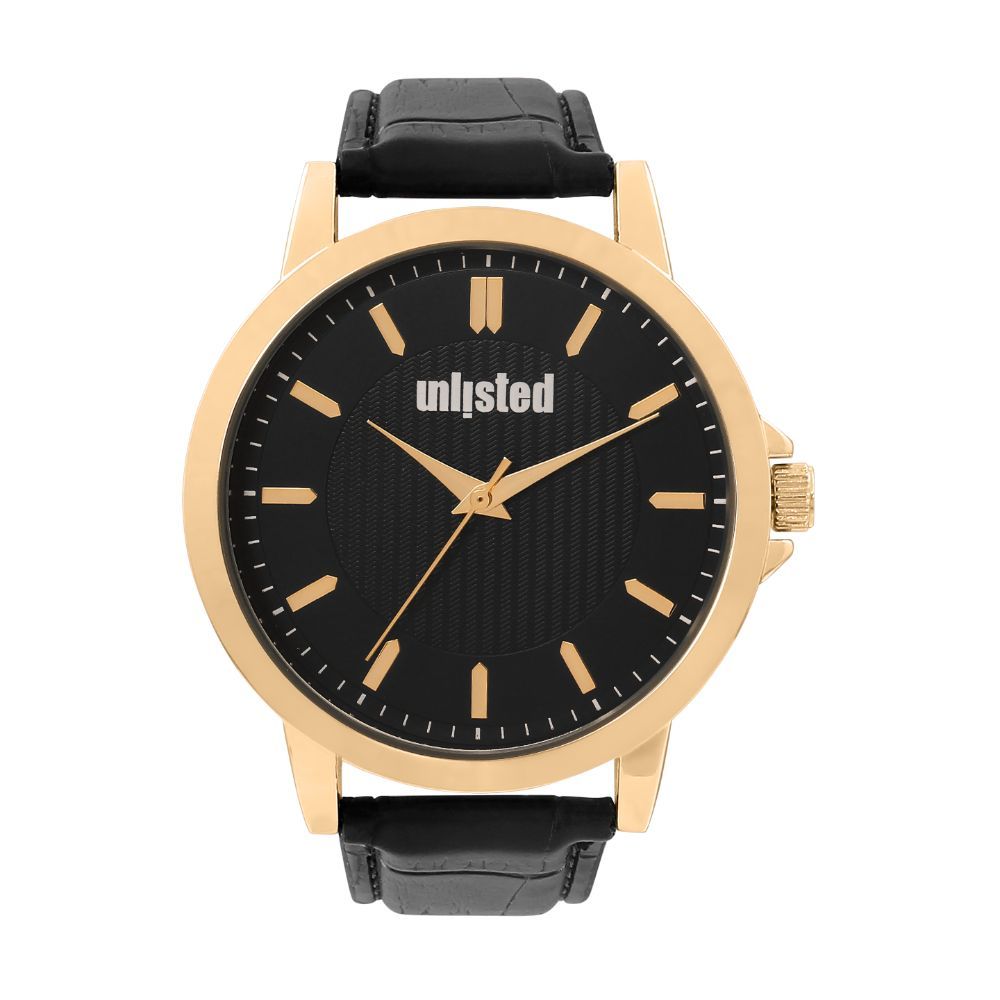 Unlisted by Kenneth Cole Analog Black Dial Men's Watch - 10032041
