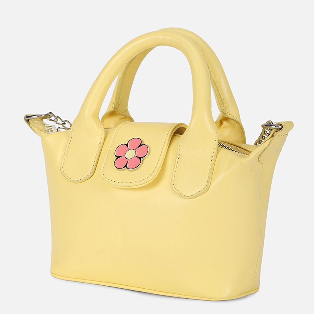 Buy Forever 21 Solid Yellow Shoulder Bags Online
