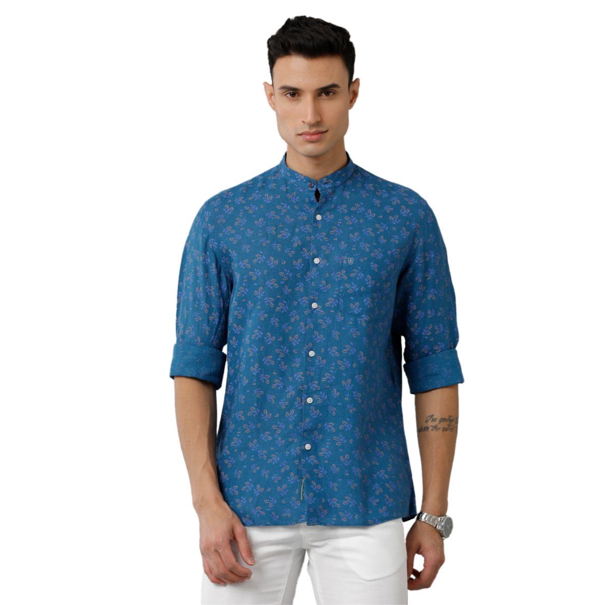 Linen club deals shirt online