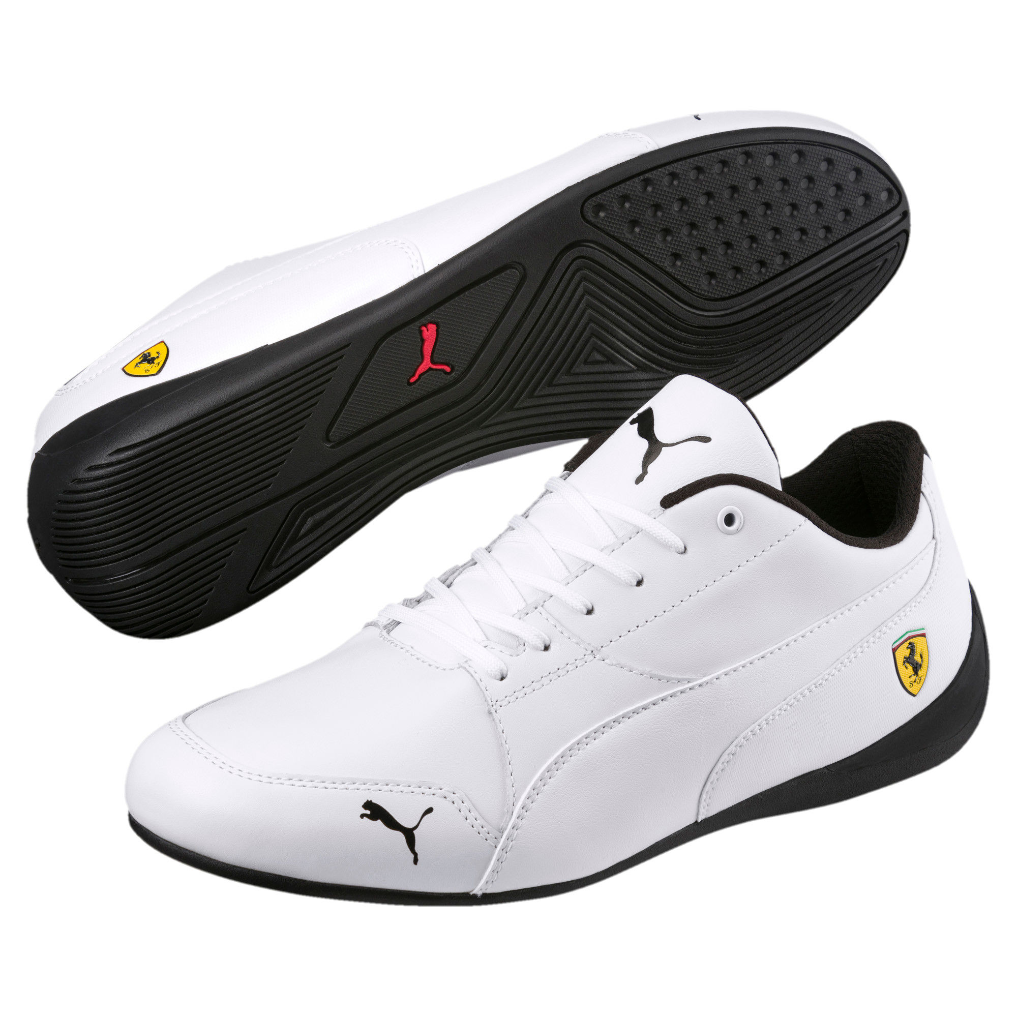 Buy Puma White Scuderia Ferrari Motorsports Drift Cat 7 Sneakers UK 10 Online