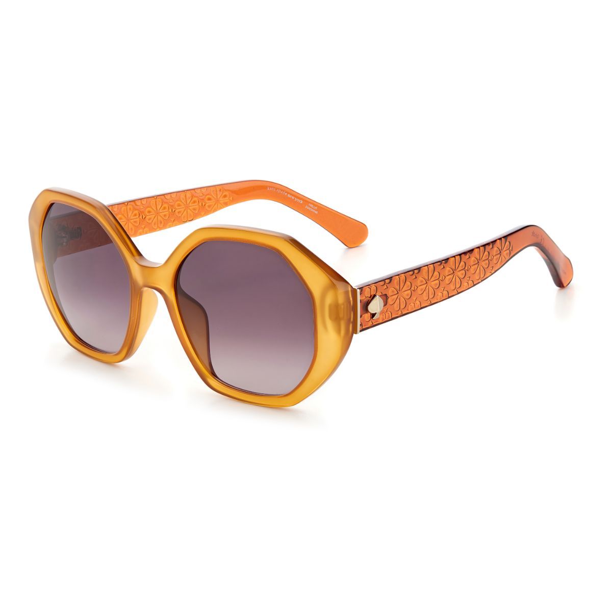 Kate Spade Brown Women Oval Sunglasses With Uv Protected Lens Ksp