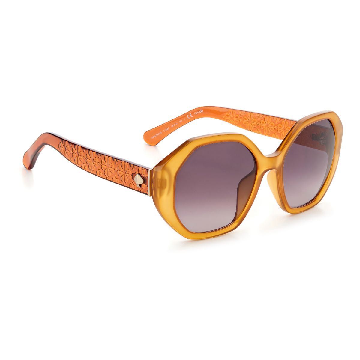 Kate Spade Brown Women Oval Sunglasses With Uv Protected Lens Ksp