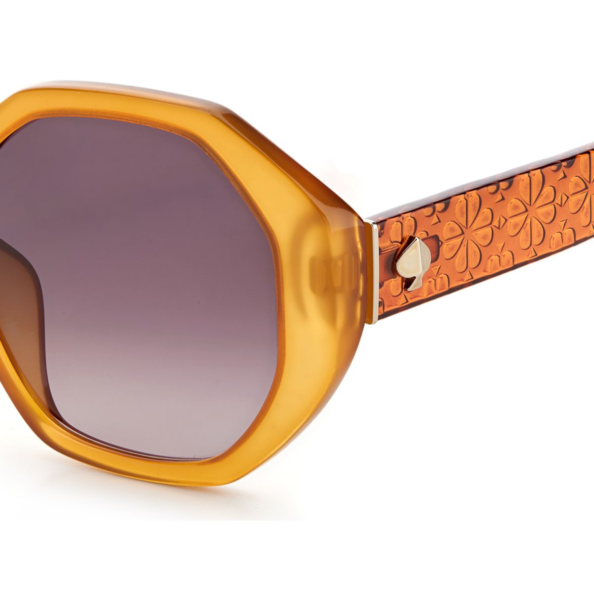 Kate Spade Brown Women Oval Sunglasses With Uv Protected Lens Ksp