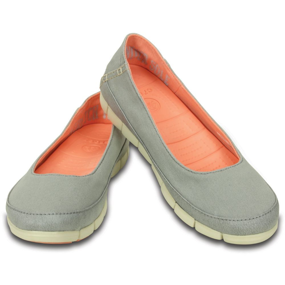 Crocs women's stretch sole flat store