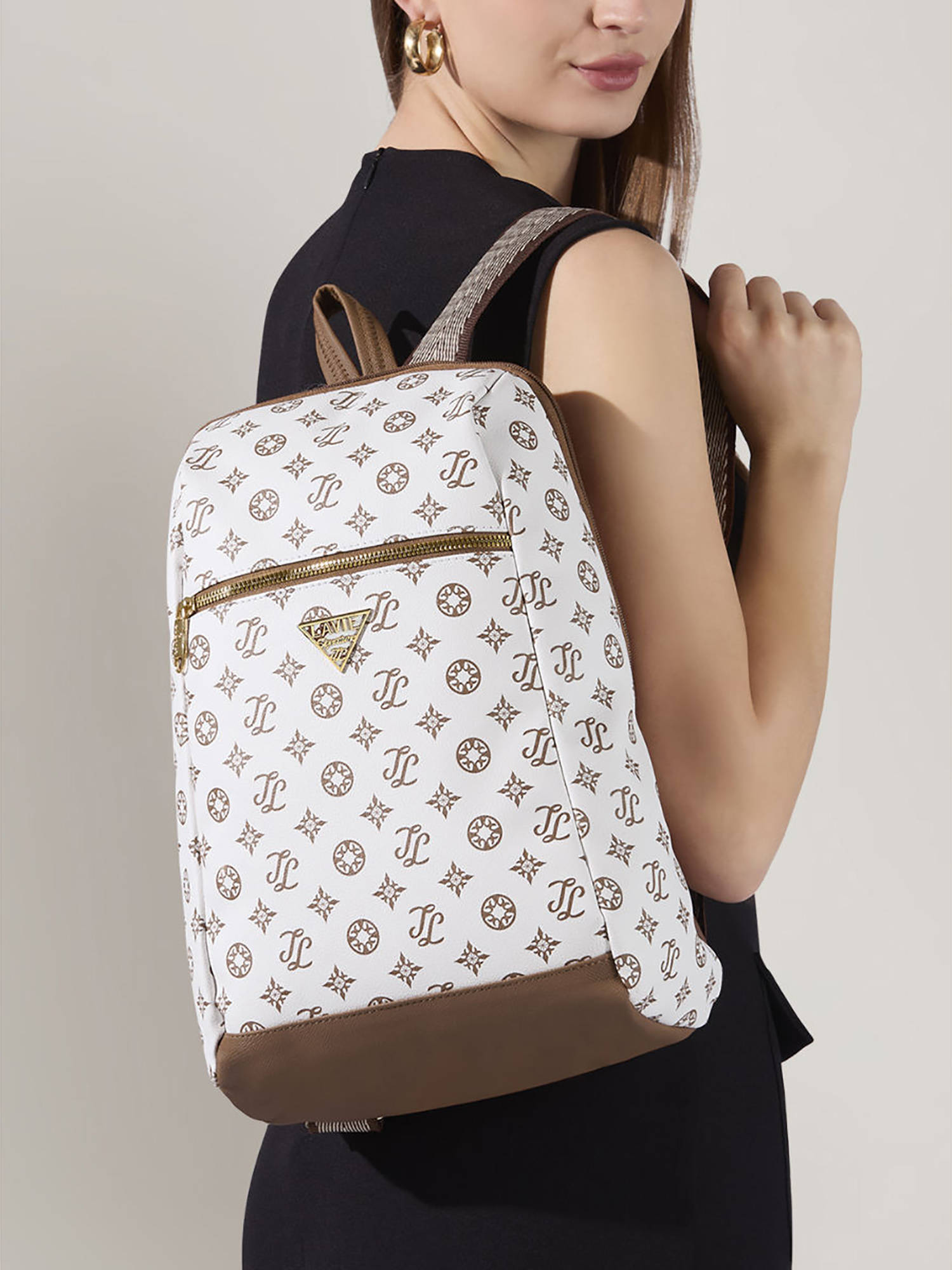 Lavie Signature Women's St.Louis Fashion Backpack (Off White) (S)
