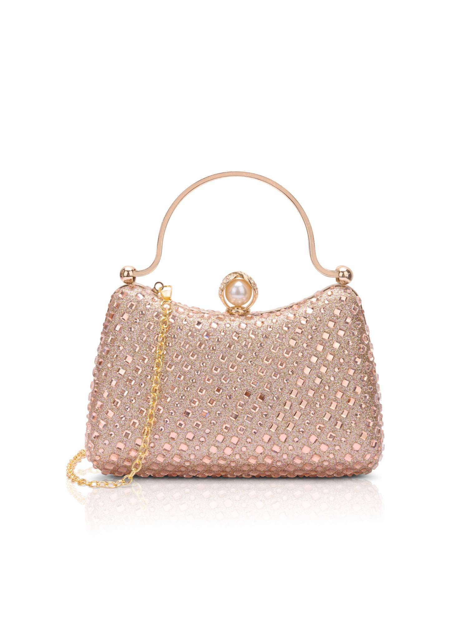 Lavie Signature Women's Xingu Clutch (Rose Gold) (S)