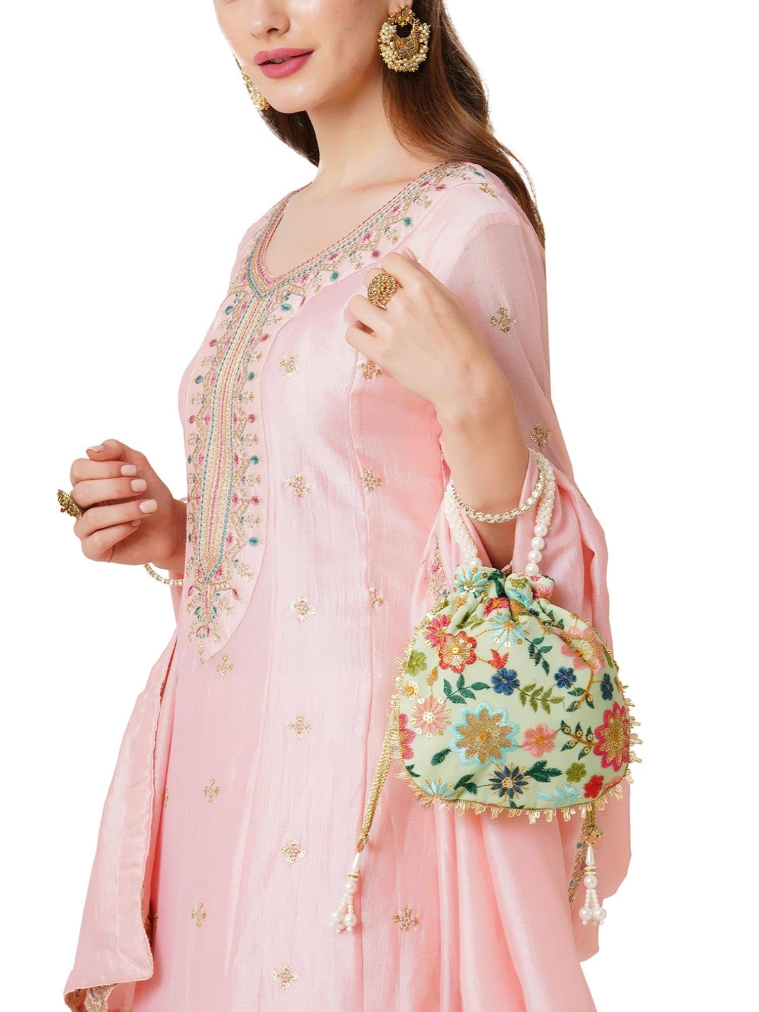 Lavie Women's Jiya Potli (Mint) (S)