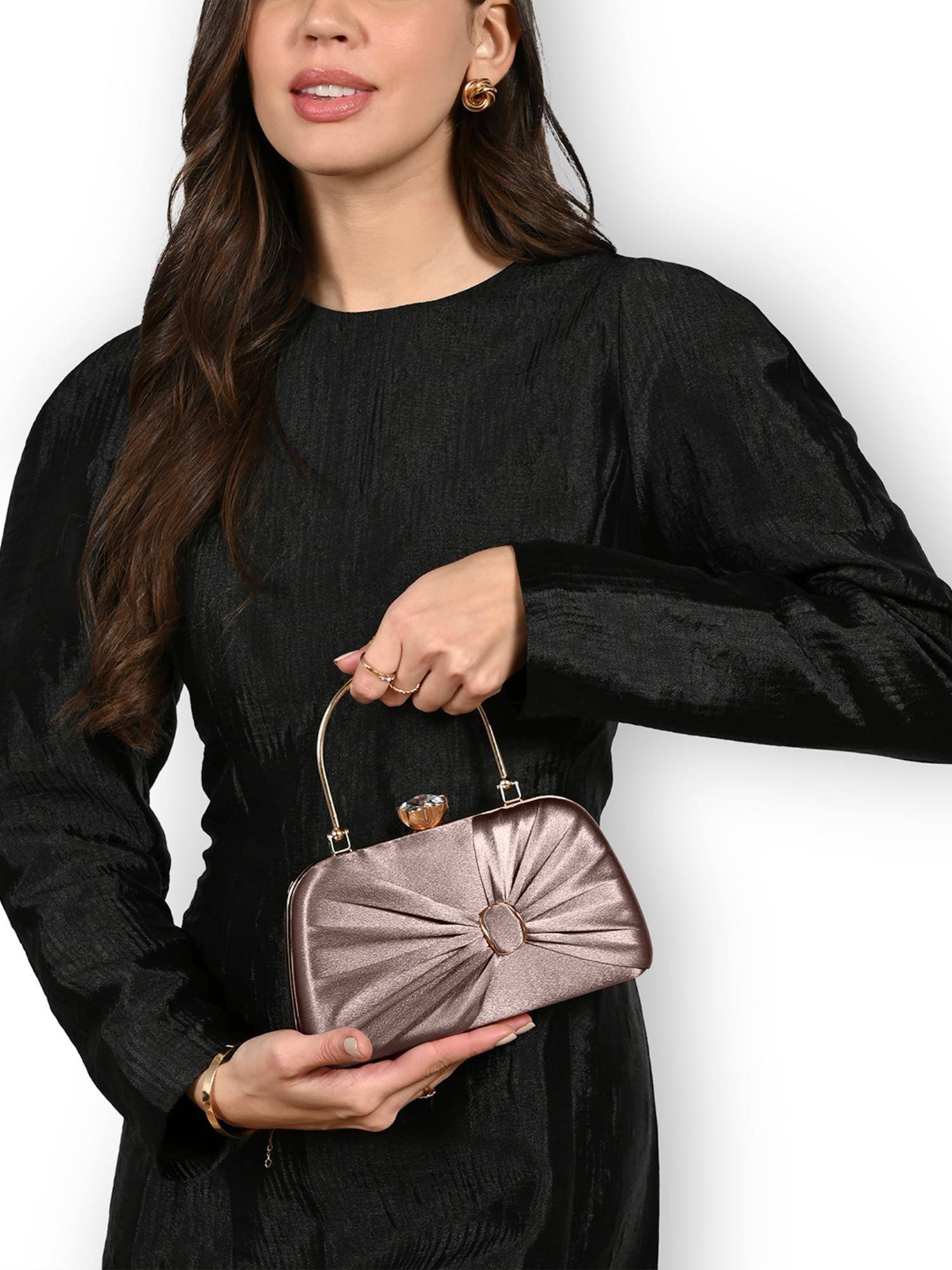 Lavie Women's Wink Framed Clutch (Rose Gold) (S)
